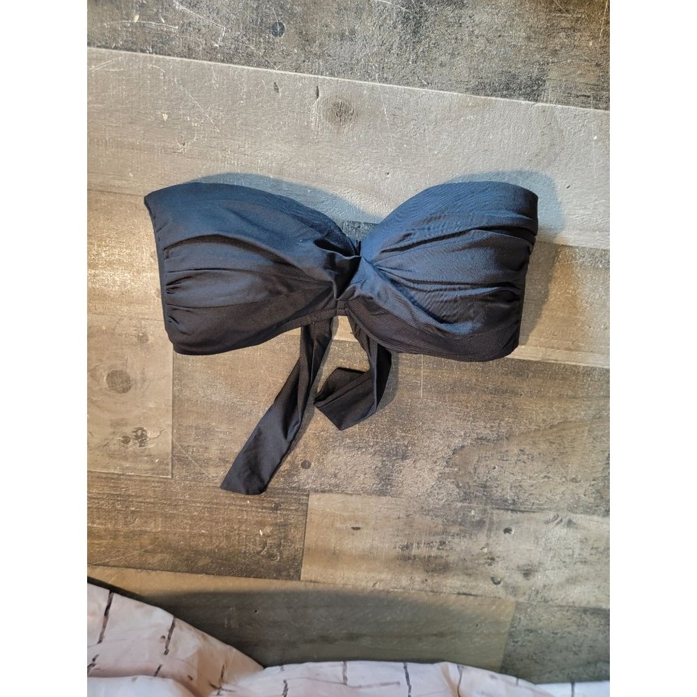 ABS‎ essentials black 8 womens swimsuit top